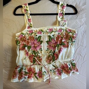 Farm Rio Floral Women's Top